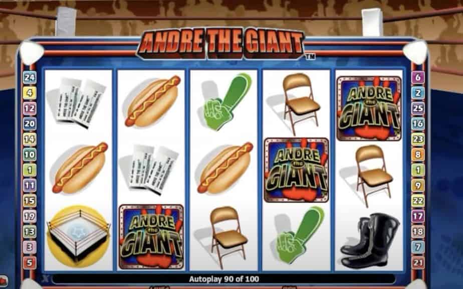 Andre The Giant Slot Screenshot