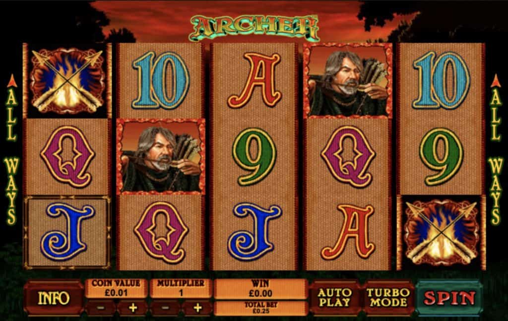 Archer Slot Screenshot