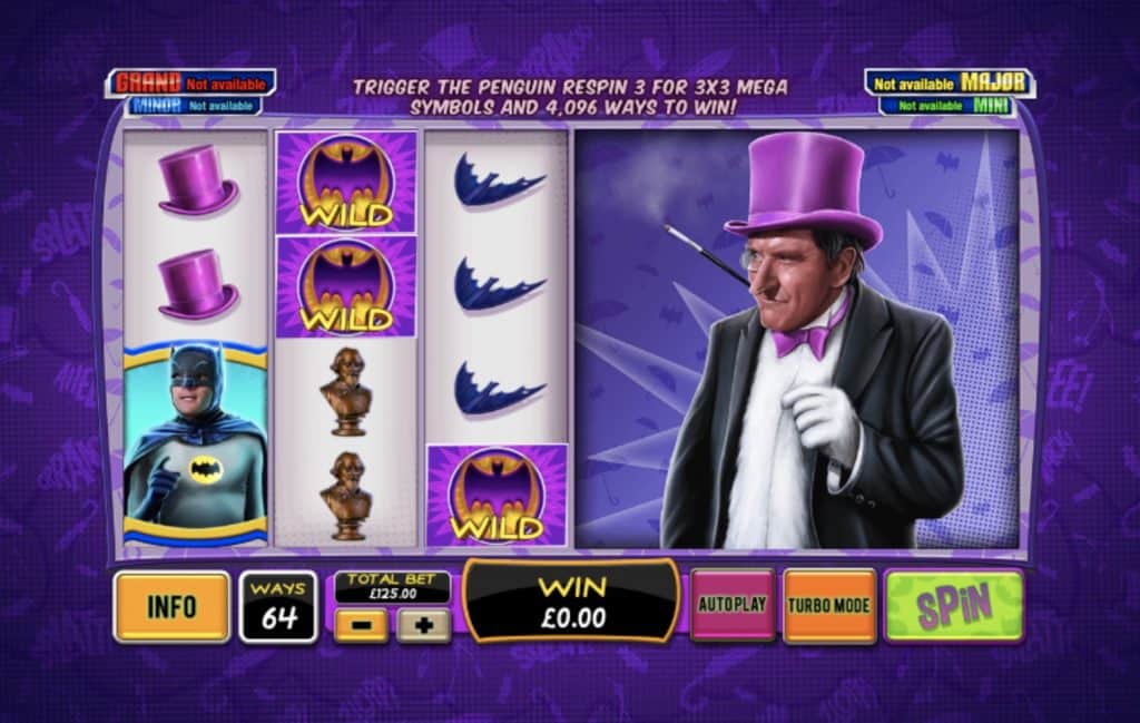 Batman & The Penguin Prize Slot Screenshot