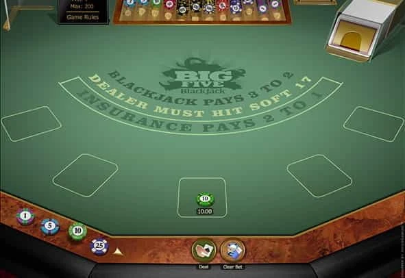 Big 5 Blackjack Gold Screenshot