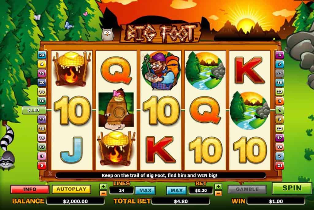 Bigfoot Slot Screenshot