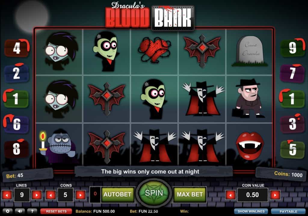 Blood Bank Slot Screenshot