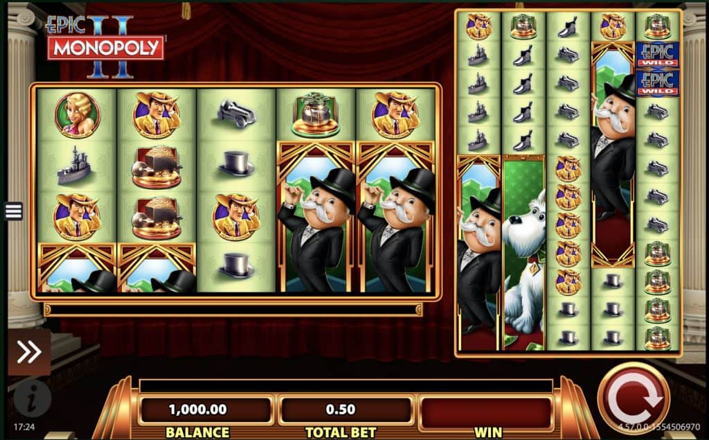 Epic Monopoly 2 Slot Screenshot