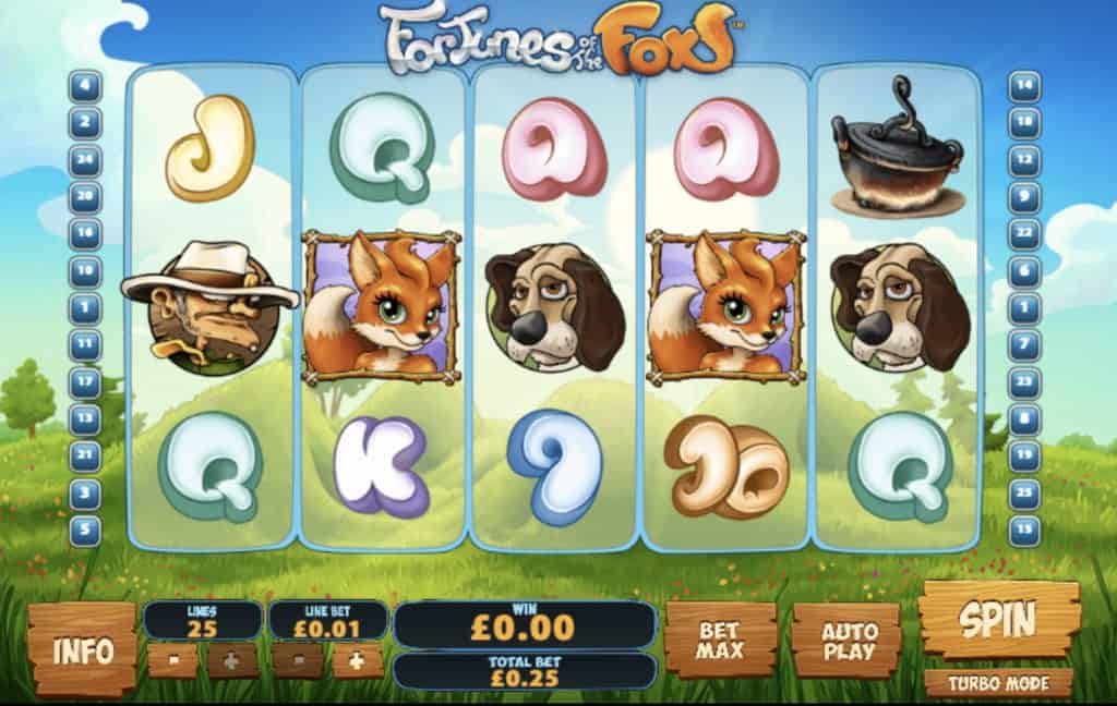 Fortunes of the Fox Slot Screenshot