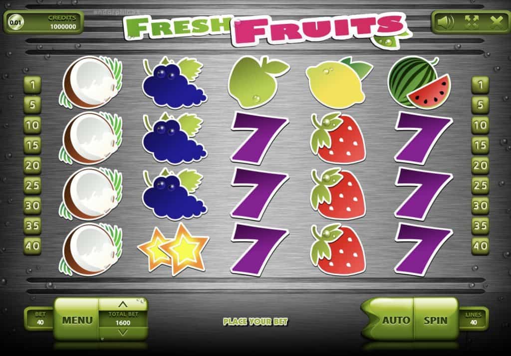 Fresh Fruits Slot Screenshot