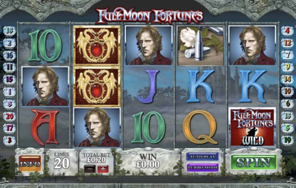 Full Moon Fortunes Slot Screenshot