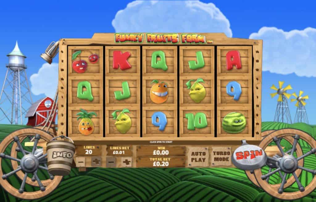 Funky Fruits Farm Slot Screenshot