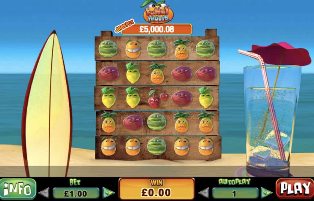 Funky Fruits Slot Screenshot