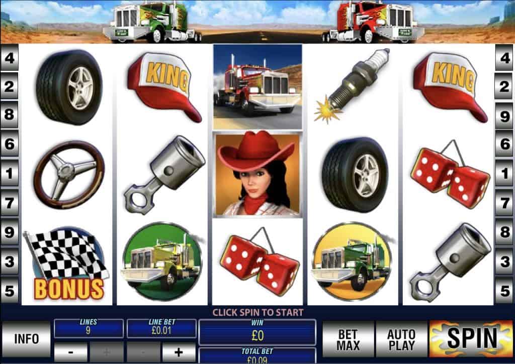 Highway Kings Pro Slot Screenshot