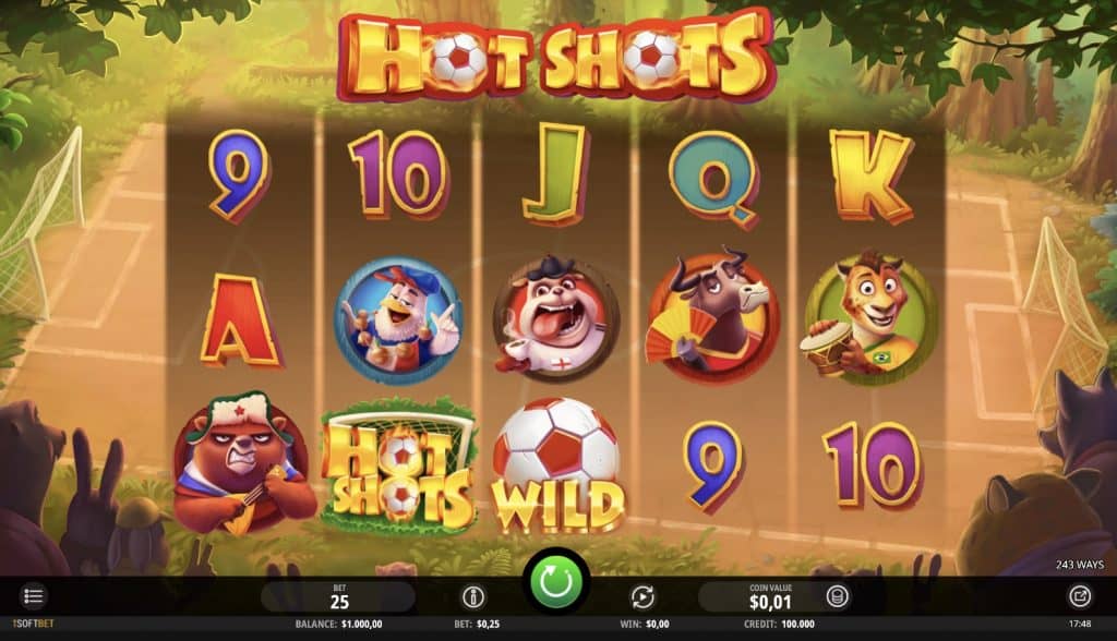 Hot Shots Slot Screenshot