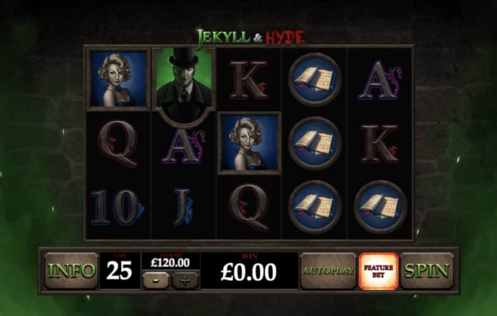 Jekyll and Hyde Slot Screenshot