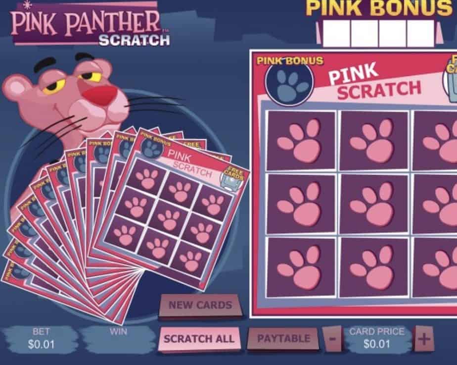 Pink Panther Scratch Screenshot