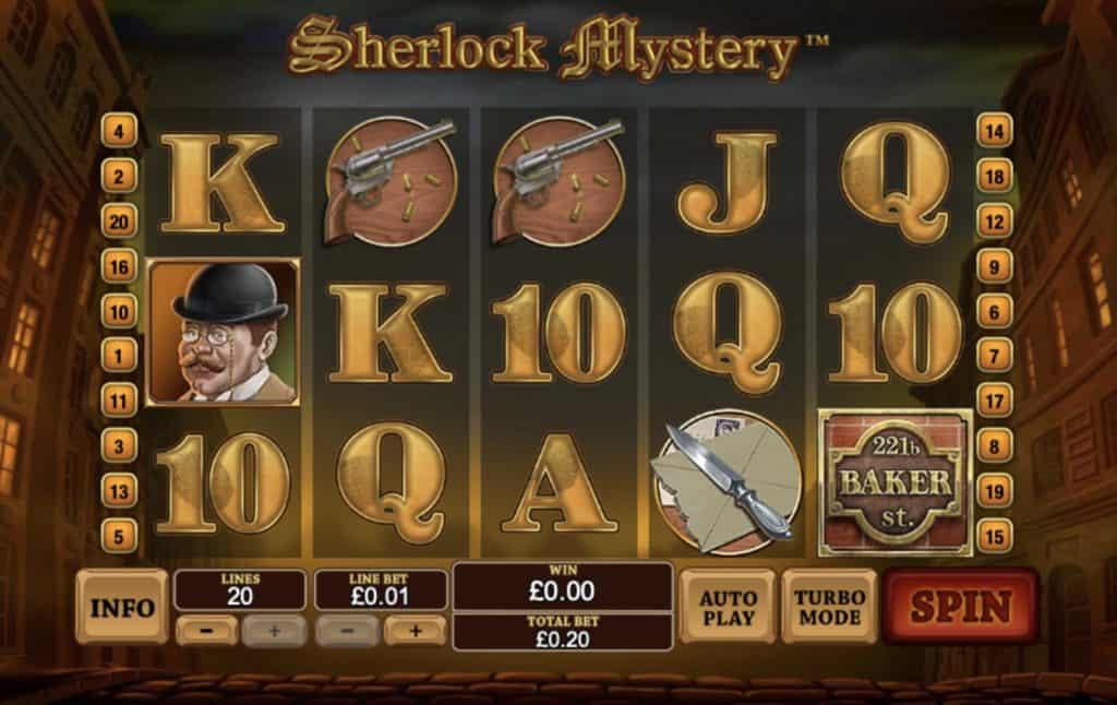 Sherlock Mystery Slot Screenshot