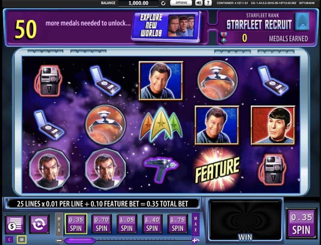 Star Trek Red Alert Slot Screenshot