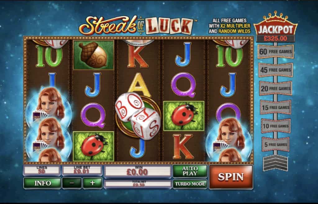 Streak of Luck Slot Screenshot