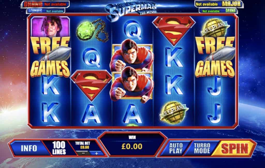 Superman 2 Slot Screenshot