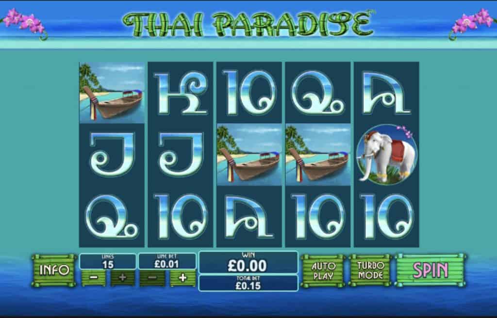 Thai Paradise Slot Screenshot