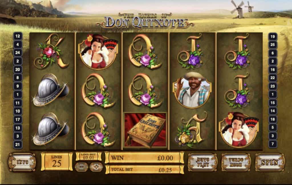 The Riches of Don Quixote Slot Screenshot