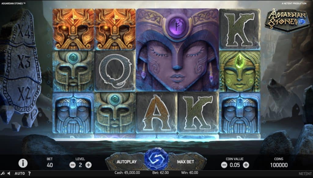 Asgardian Stones Slot Screenshot