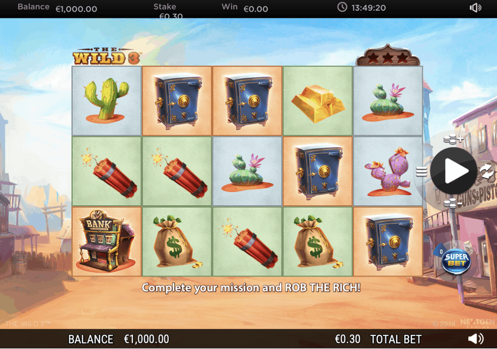 The Wild 3 Slot Screenshot