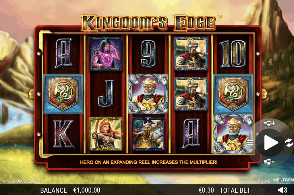 Kingdom's Edge Slot Screenshot