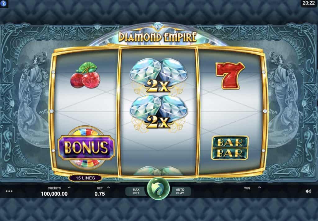 Diamond Empire Slot Screenshot