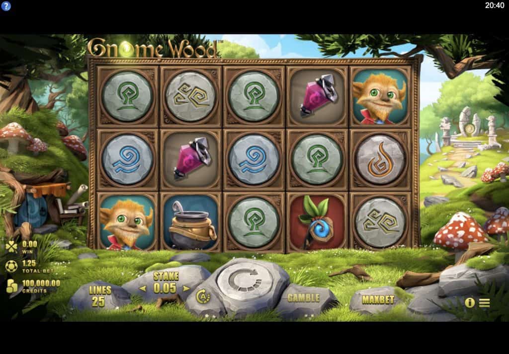 Gnome Wood Slot Screenshot