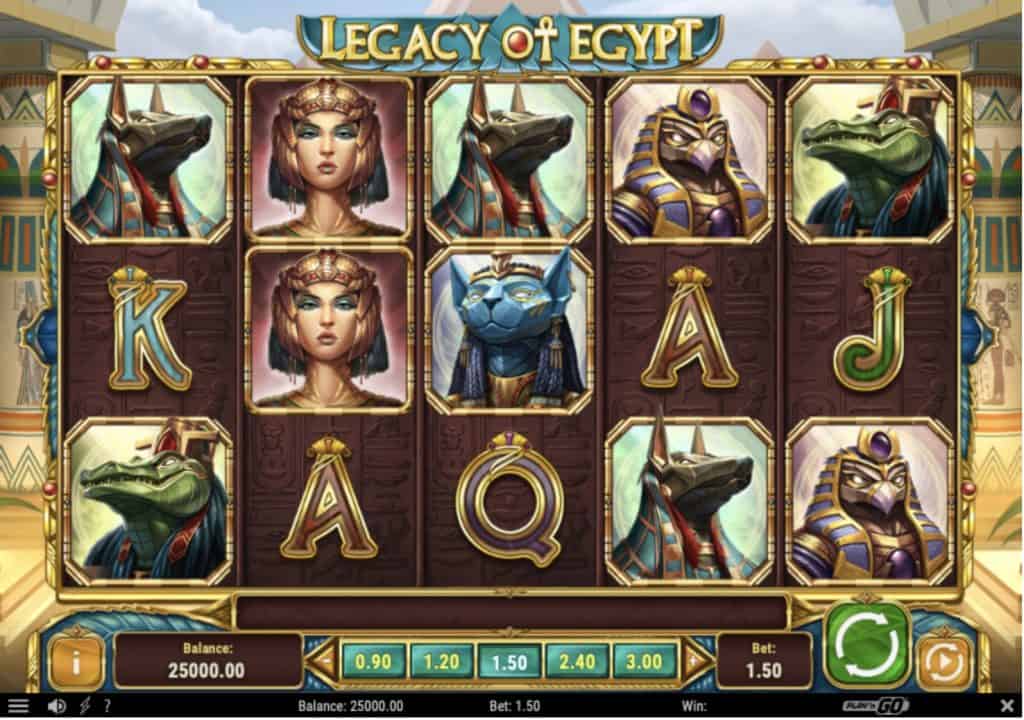 Legacy of Egypt Slot Screenshot