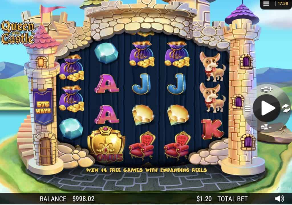 Queen of the Castle Slot Screenshot