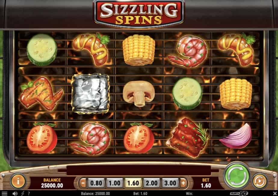 Sizzling Spins Slot Screenshot