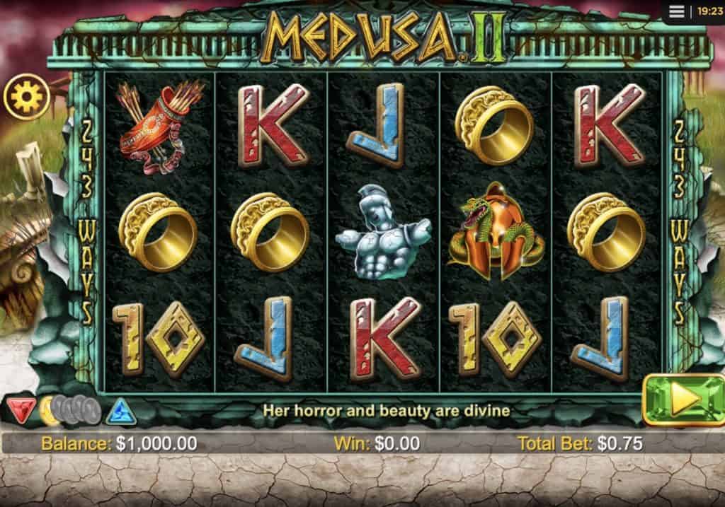Medusa 2 Slot Screenshot