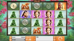Sakura Fortune Slot Screenshot