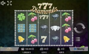 777 Diamonds Slot Screenshot