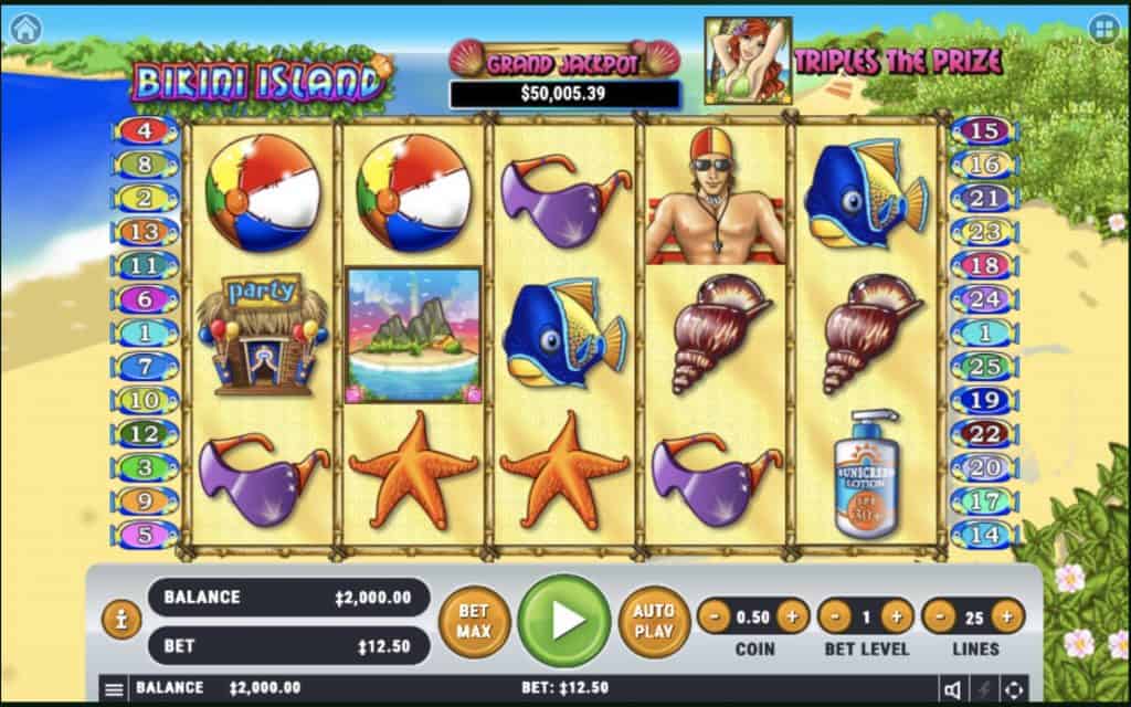 Bikini Island Slot Screenshot