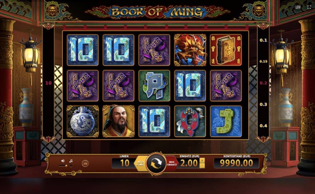 Book of Ming Slot Screenshot