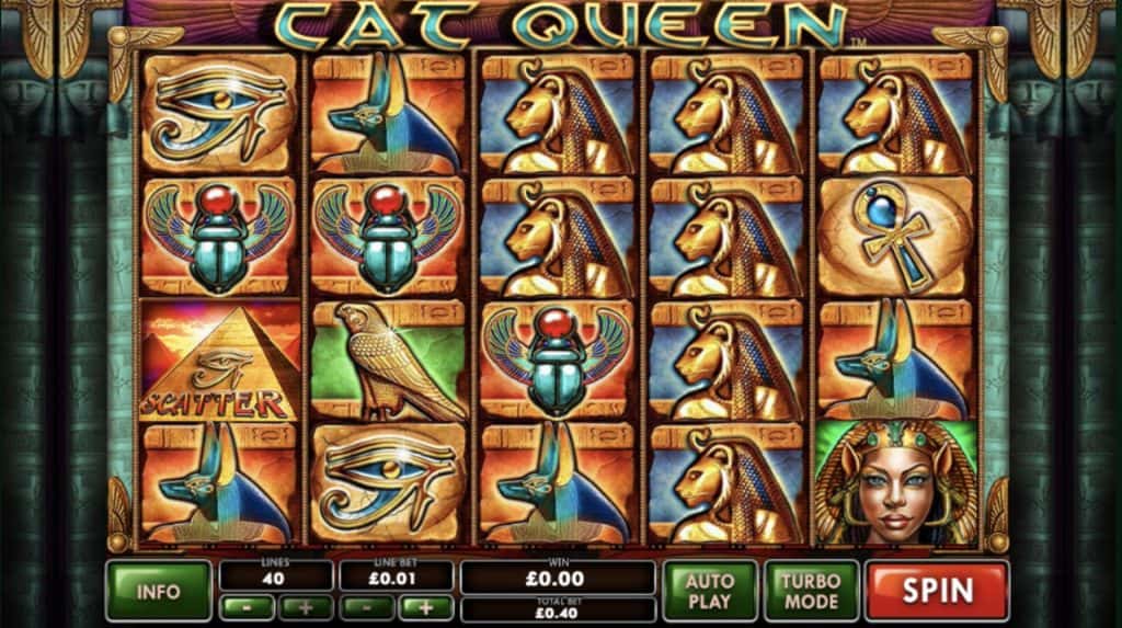 Cat Queen Slot Screenshot