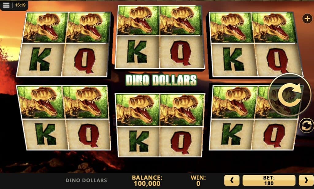 Dino Dollars Slot Screenshot