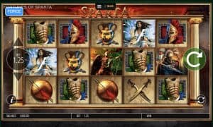 Fortunes of Sparta Slot Screenshot