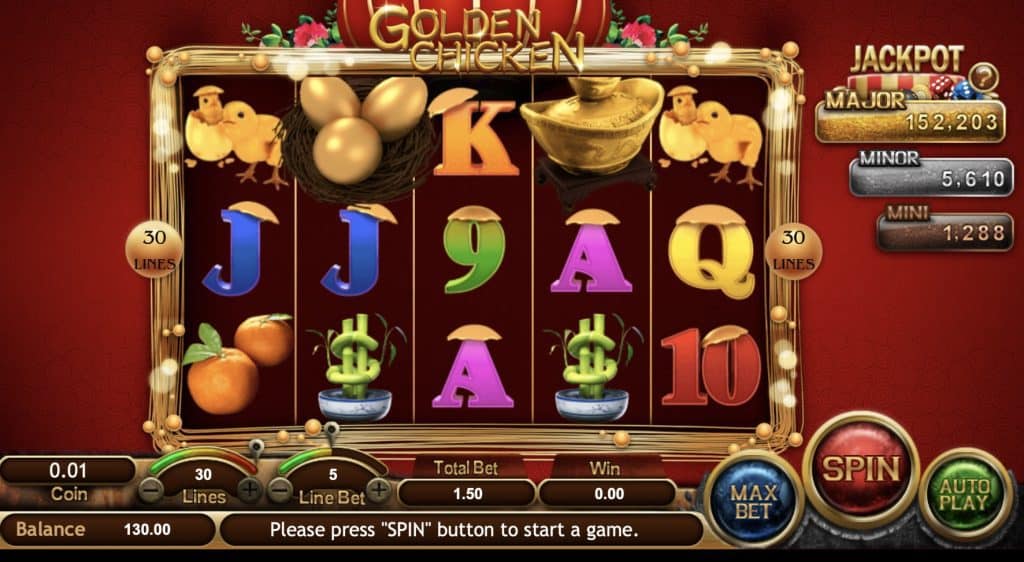 Golden Chicken Slot Screenshot
