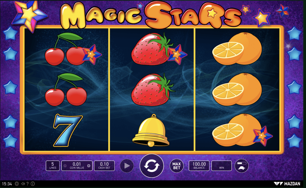 Magic Stars Slot Screenshot