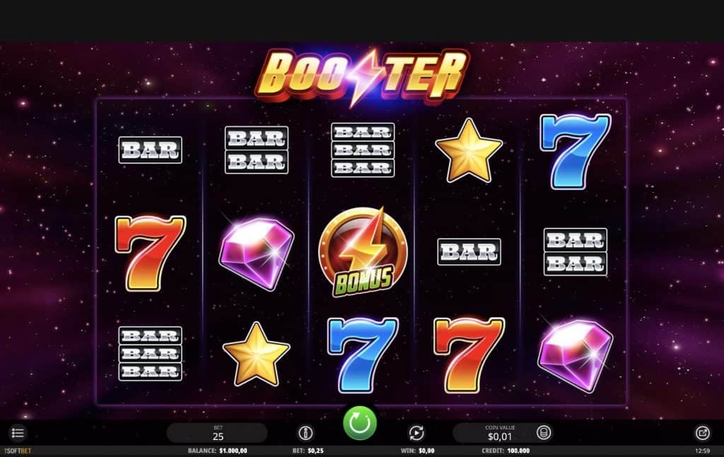 Booster Slot Screenshot
