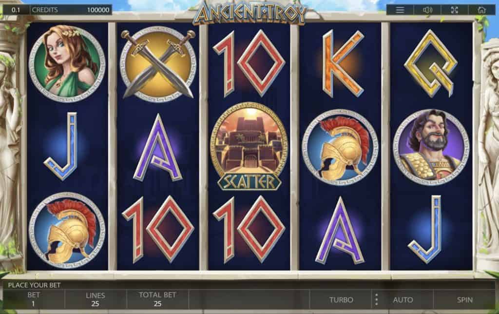 Ancient Troy Slot Screenshot