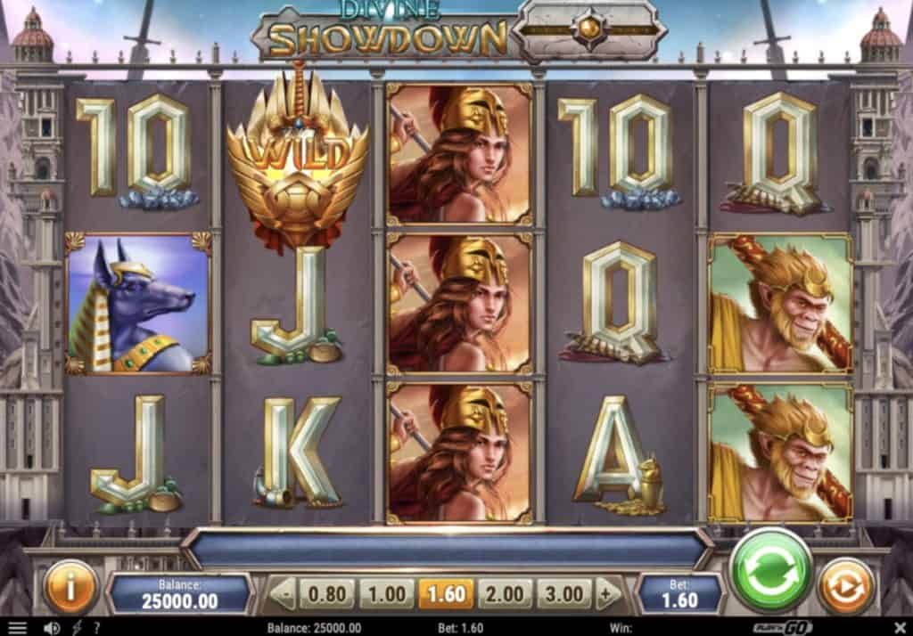Divine Showdown Slot Screenshot