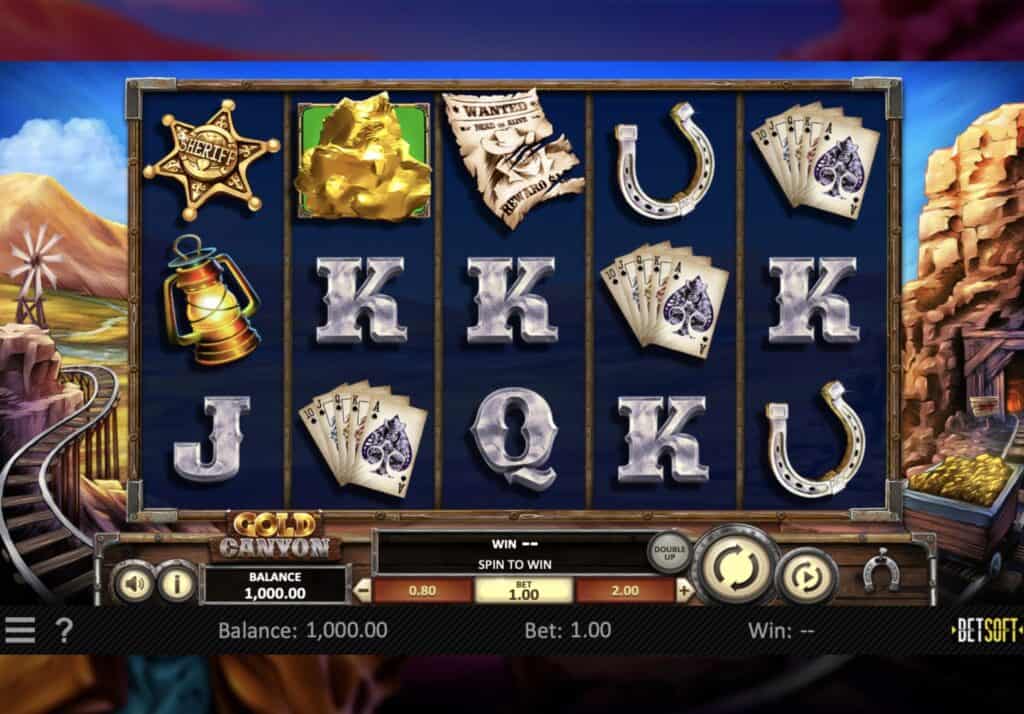 Gold Canyon Slot Screenshot