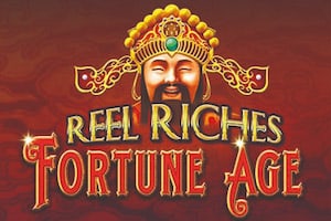 Reel Riches Fortune Age Slot Logo