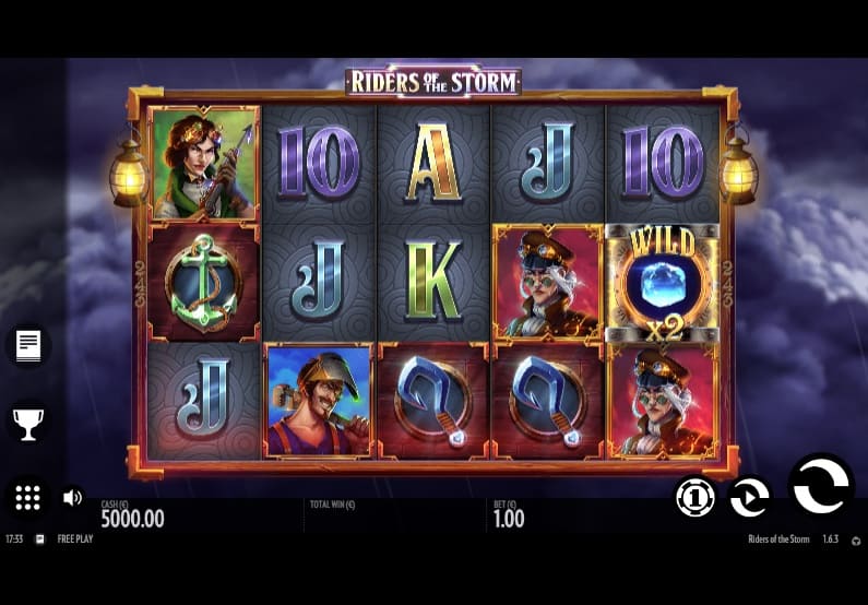 Riders of the Storm Slot Screenshot