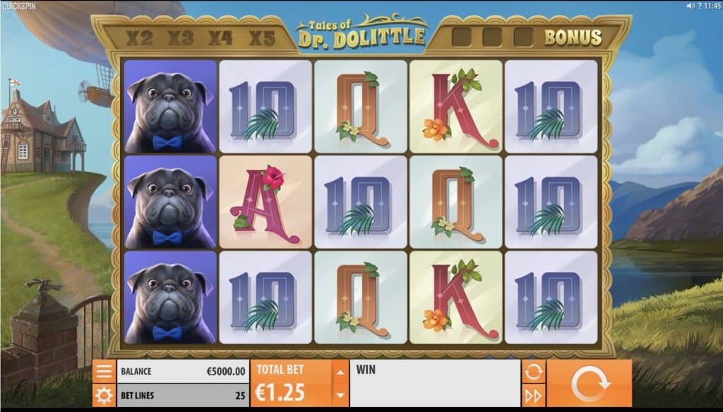 Tales of Dr. Dolittle Slot Screenshot
