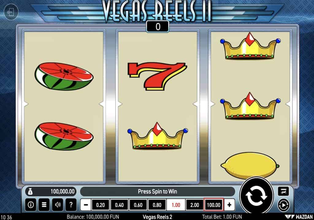 Vegas Reels II Screenshot