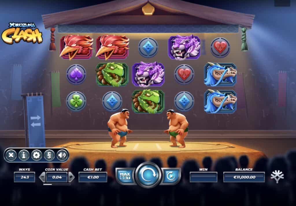 Yokozuna Clash Slot Screenshot