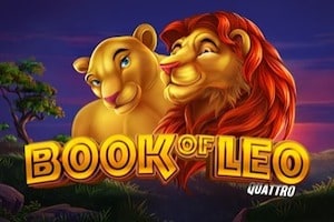 Book of Leo Quattro Slot Logo